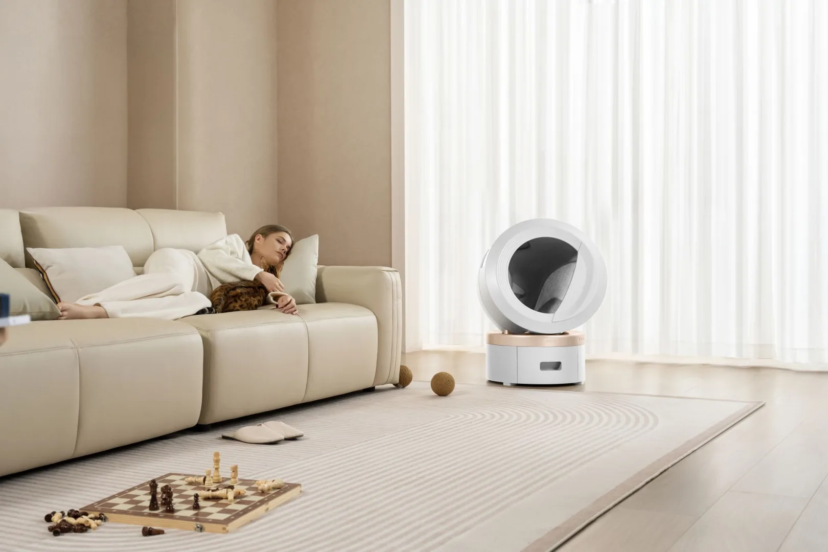 Kuweta dla kota - MOVA MeowgicPod LR10 Prime.