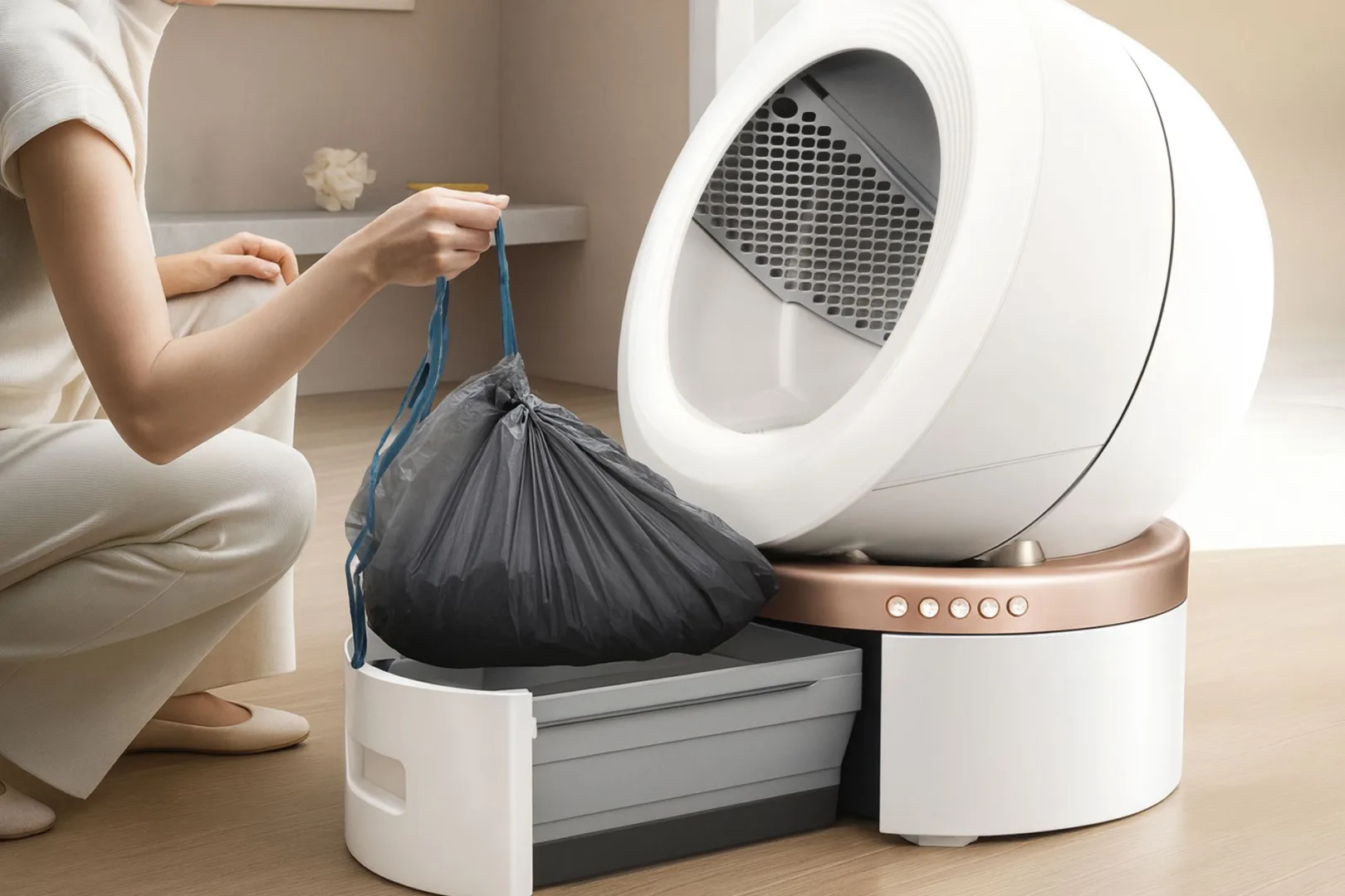 Kuweta dla kota - MOVA MeowgicPod LR10 Prime.