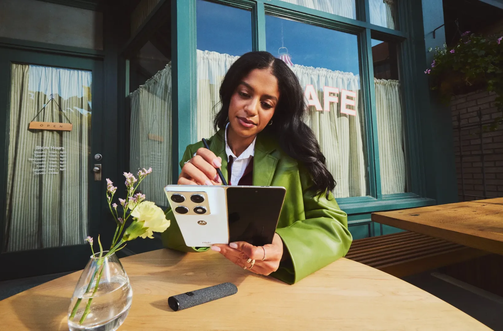 Motorola razr fold - nowość na CES 2026 w Las Vegas.