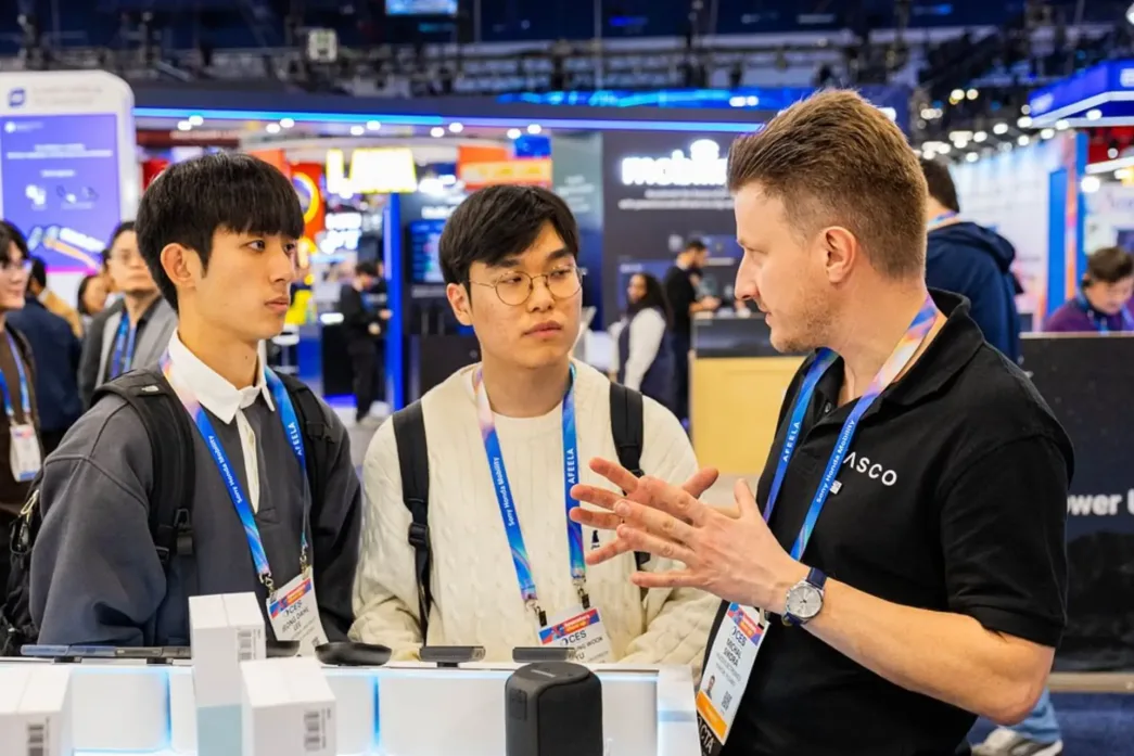 Polska firma Vasco na targach CES 2026 w Las Vegas.