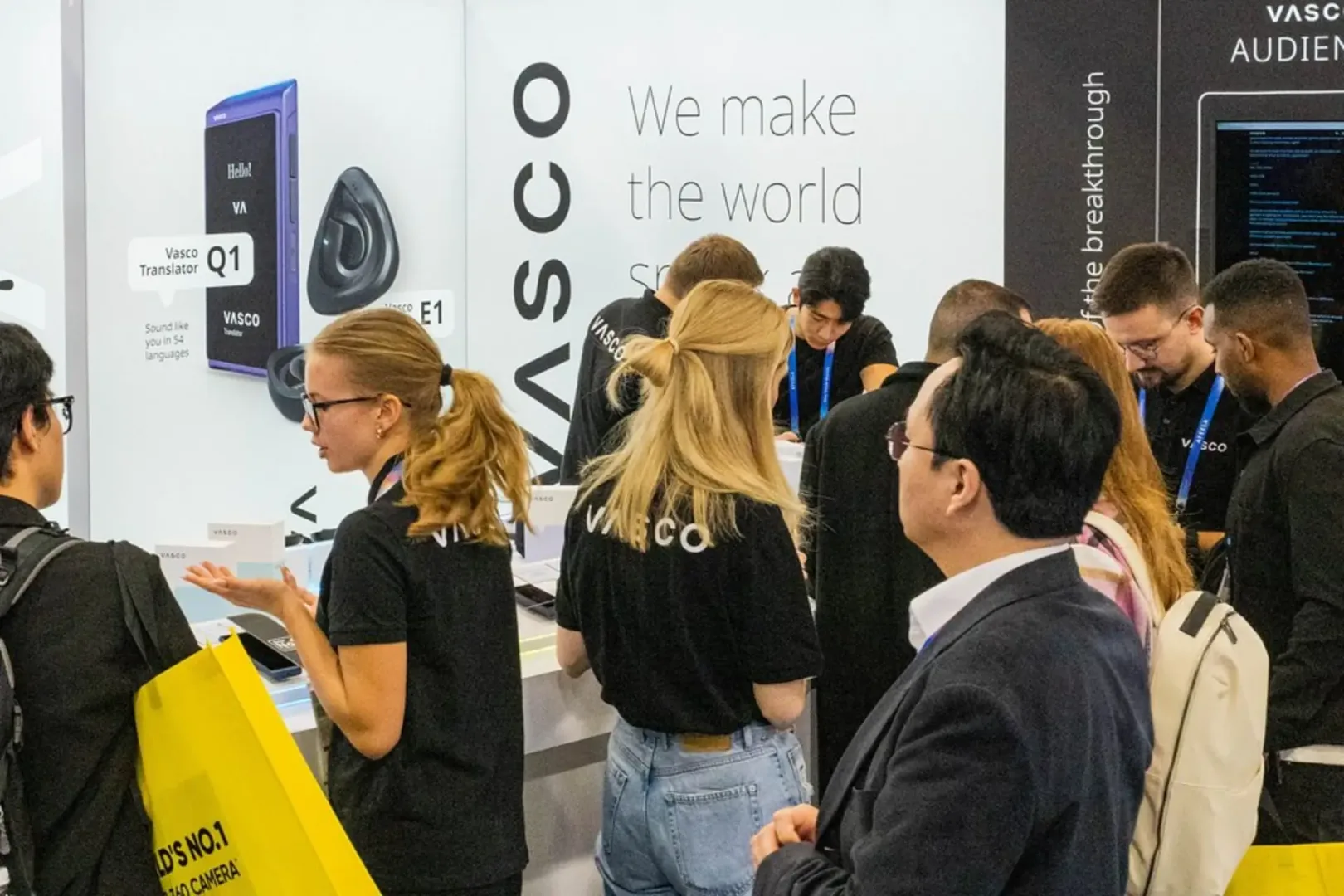 Polska firma Vasco na targach CES 2026 w Las Vegas.