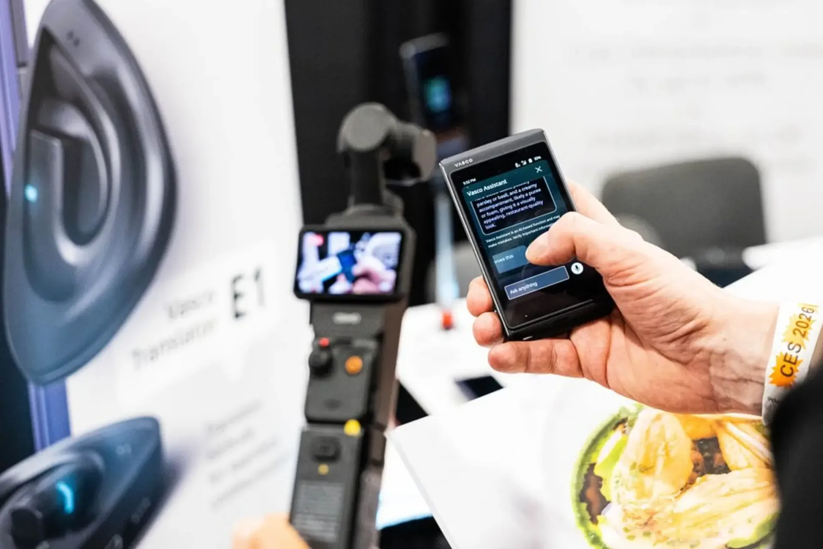 Polska firma Vasco na targach CES 2026 w Las Vegas.