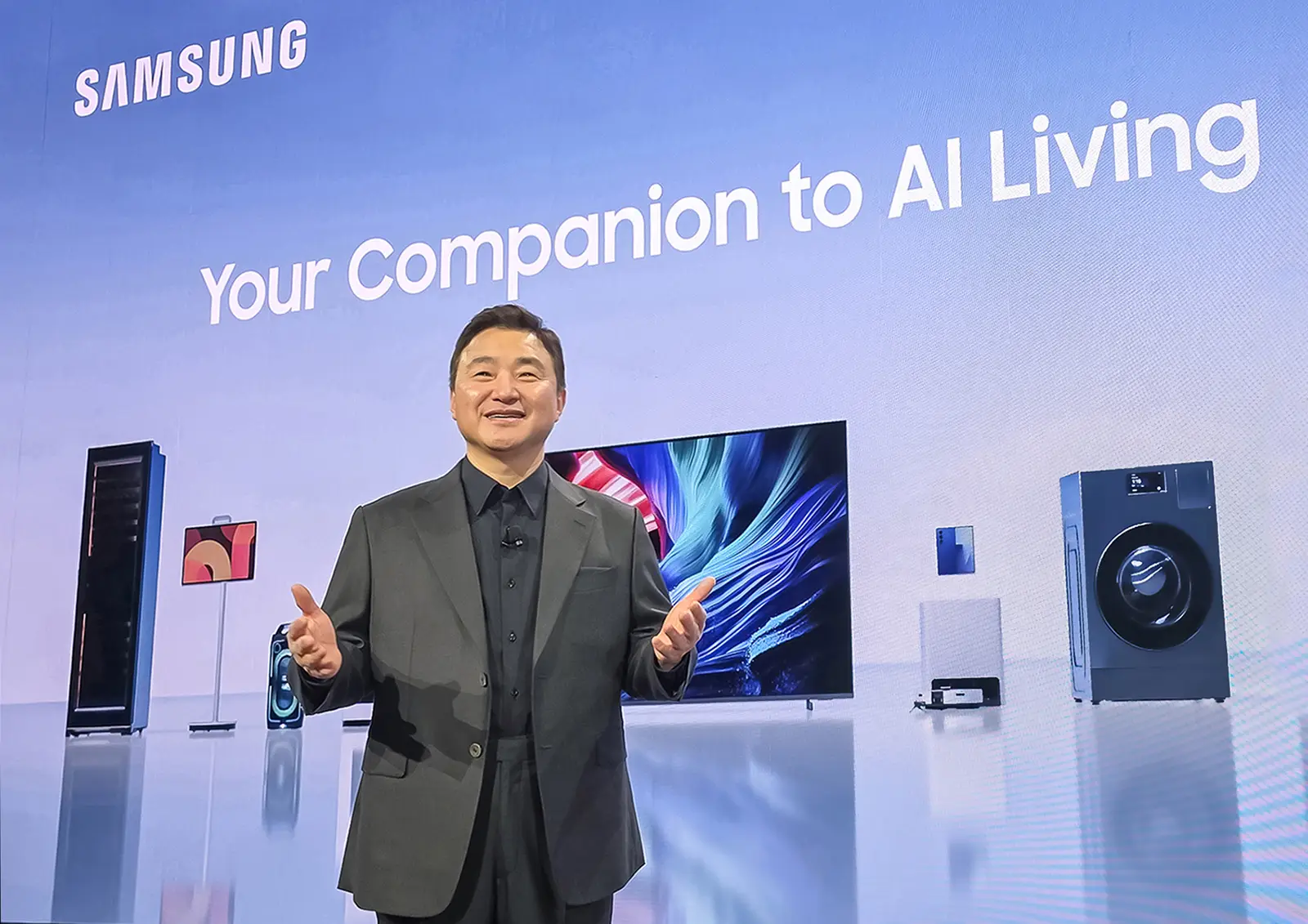 Nowości Samsung AI na targach CES 2026 w Las Vegas.