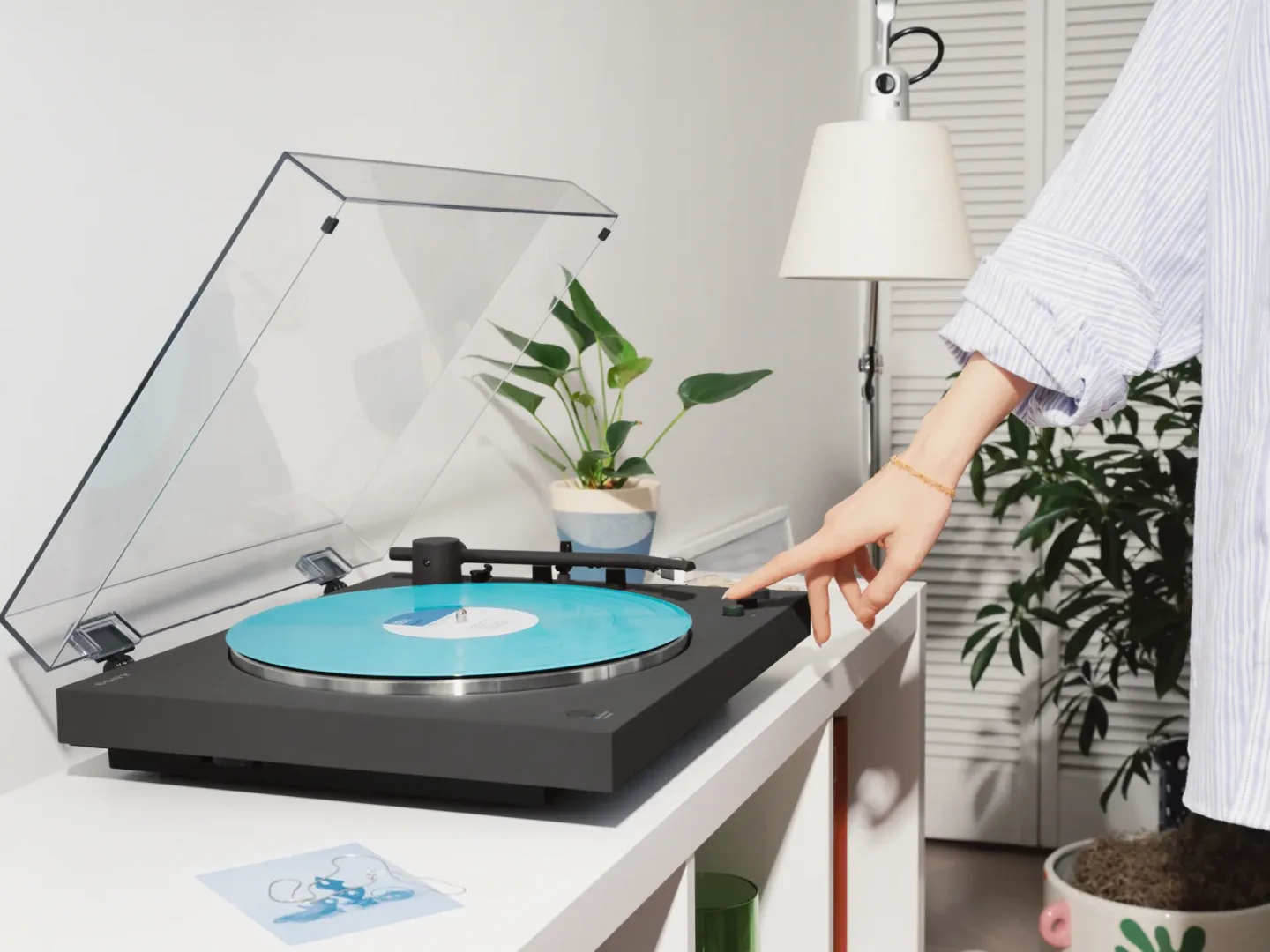 Gramofony z łącznością Bluetooth. Na zdjęciu Sony LX3BT.