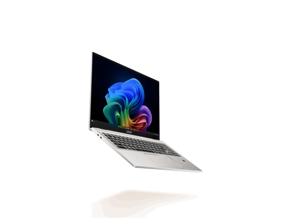 Laptop MSI Prestige AI+.