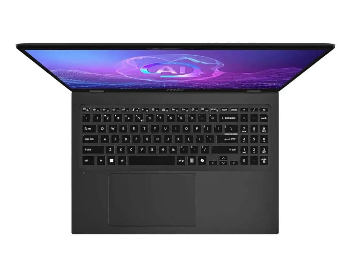 Laptop MSI Prestige AI+.