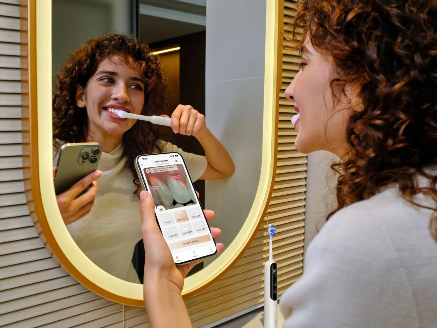 Szczoteczka do zębów MOVA Fresh 20 Sensus z kamerą.