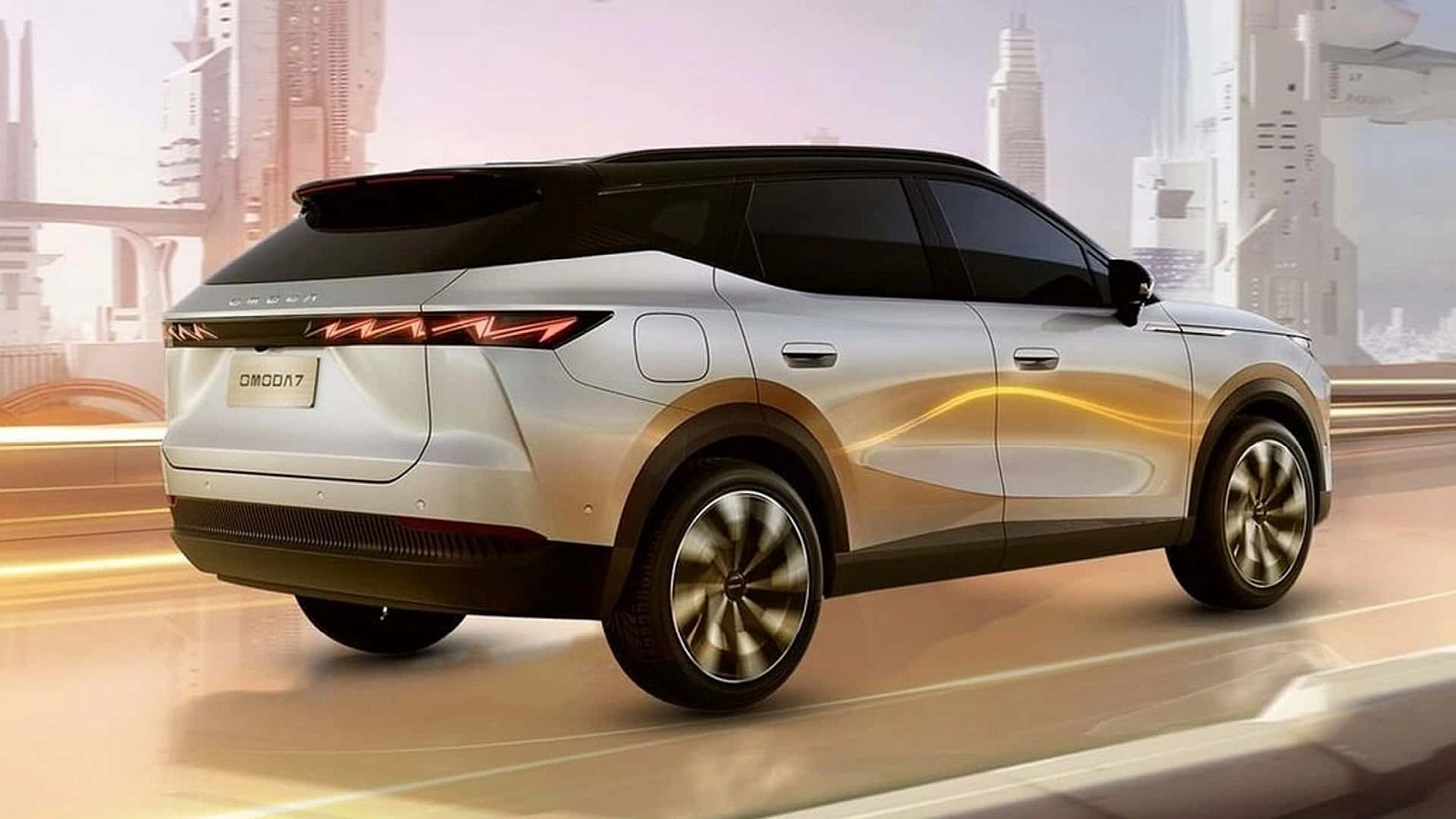 OMODA 7 Super Hybrid w przedsprzedaży. Azjaci się rozpędzają OMODA 7 Super Hybrid