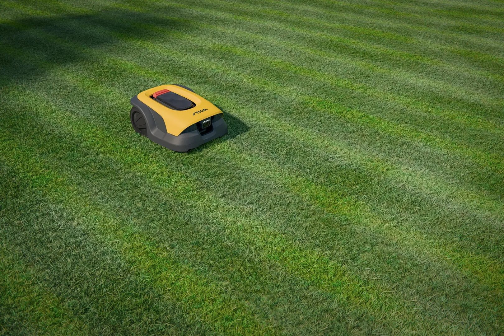 Nowoczesny robot koszący z AI - STIGA Vista.