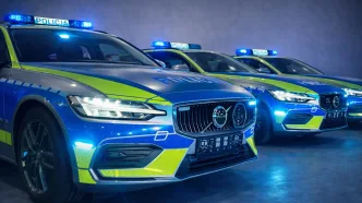 Nowe Volvo V60 dla polskiej policji.