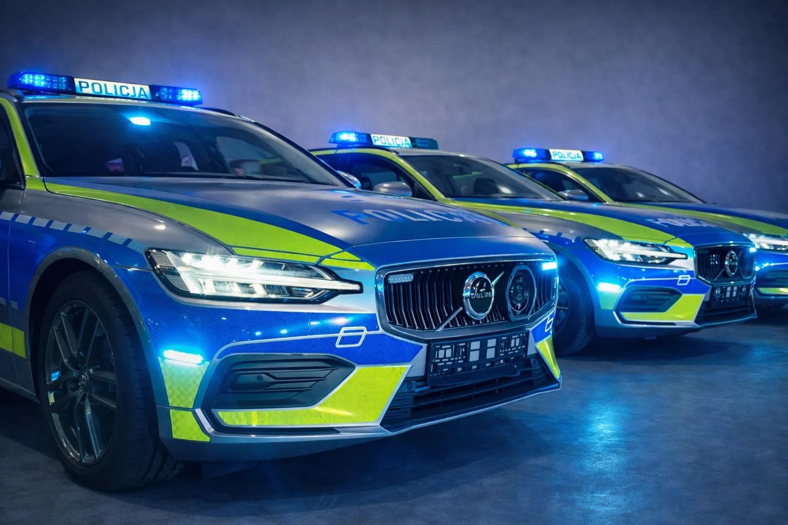 Nowe Volvo V60 dla polskiej policji.
