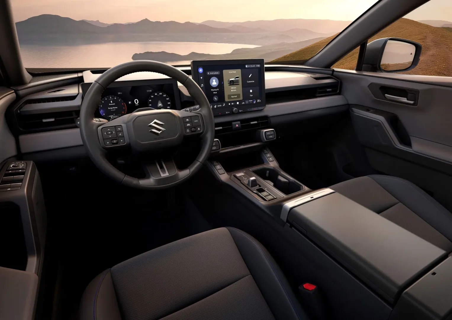 Wnętrze Suzuki Across 2.5 PHEV.