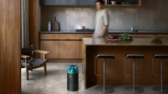 Kompaktowy oczyszczacz powietrza Dyson HushJet Purifier Compact