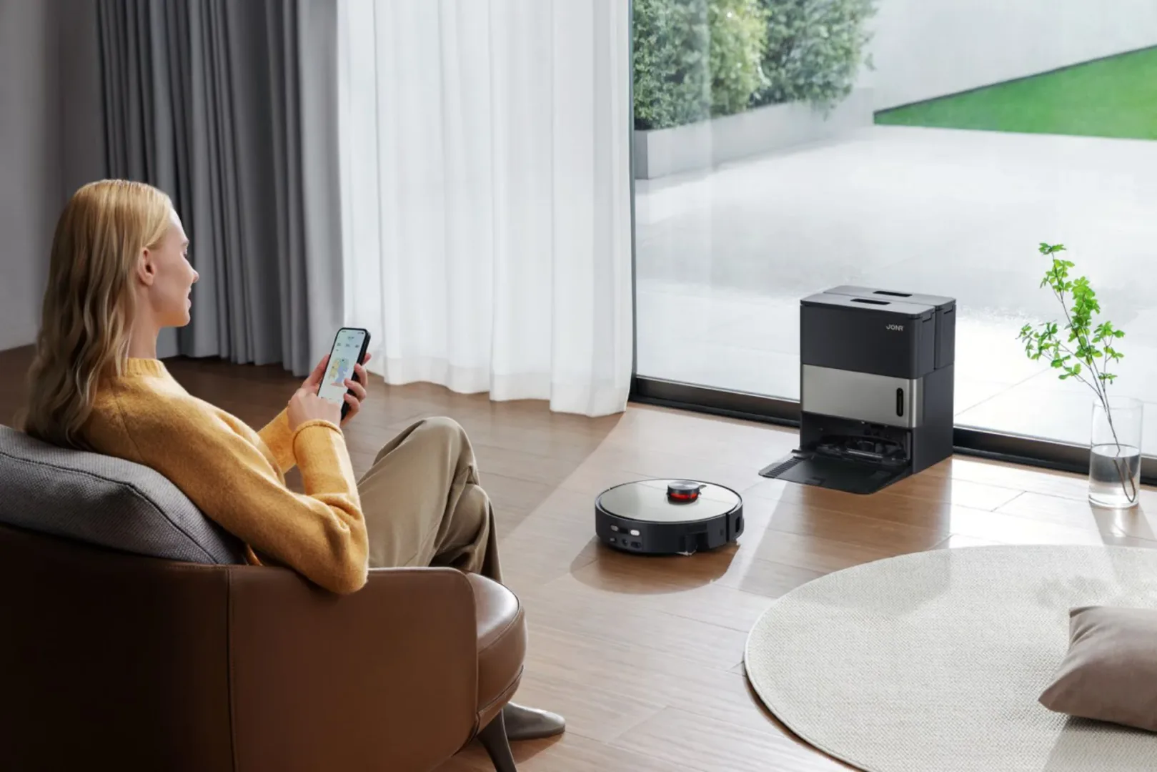 Marka Jonr wchodzi do Polski. Chce zmienić sposób sprzątania Jonr X9 Pro - robot sprzątający.