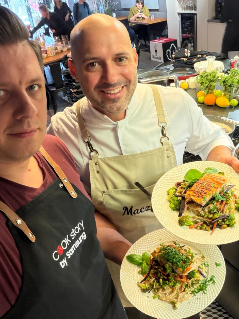 Jedzenie przestaje być obowiązkiem. Polacy wybierają inaczej Jedzenie to przyjemność, a nie obowiązek - raport Maczfit. Na zdjęciu Martin Gimenez Castro.