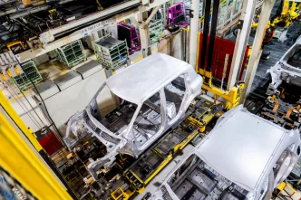 EV2 w zakładzie Kia Slovakia w Żylinie