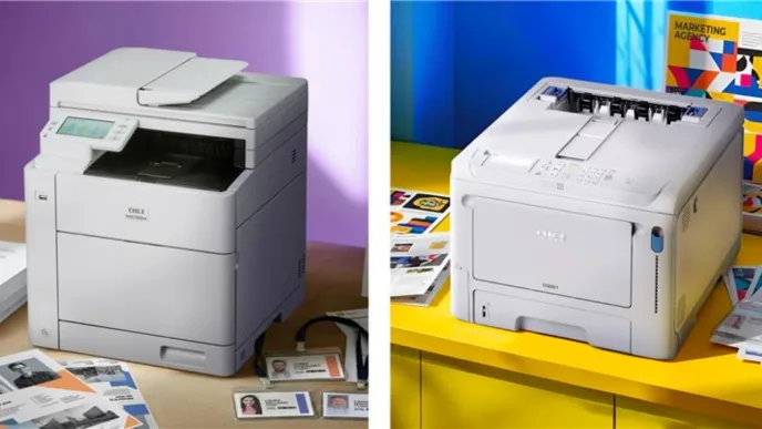 Urządzenia do biur OKI MC554dn i C651dn.