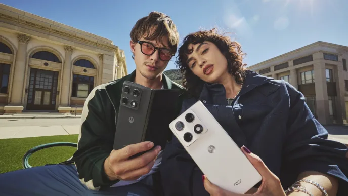 Składany smartfon motorola razr fold.