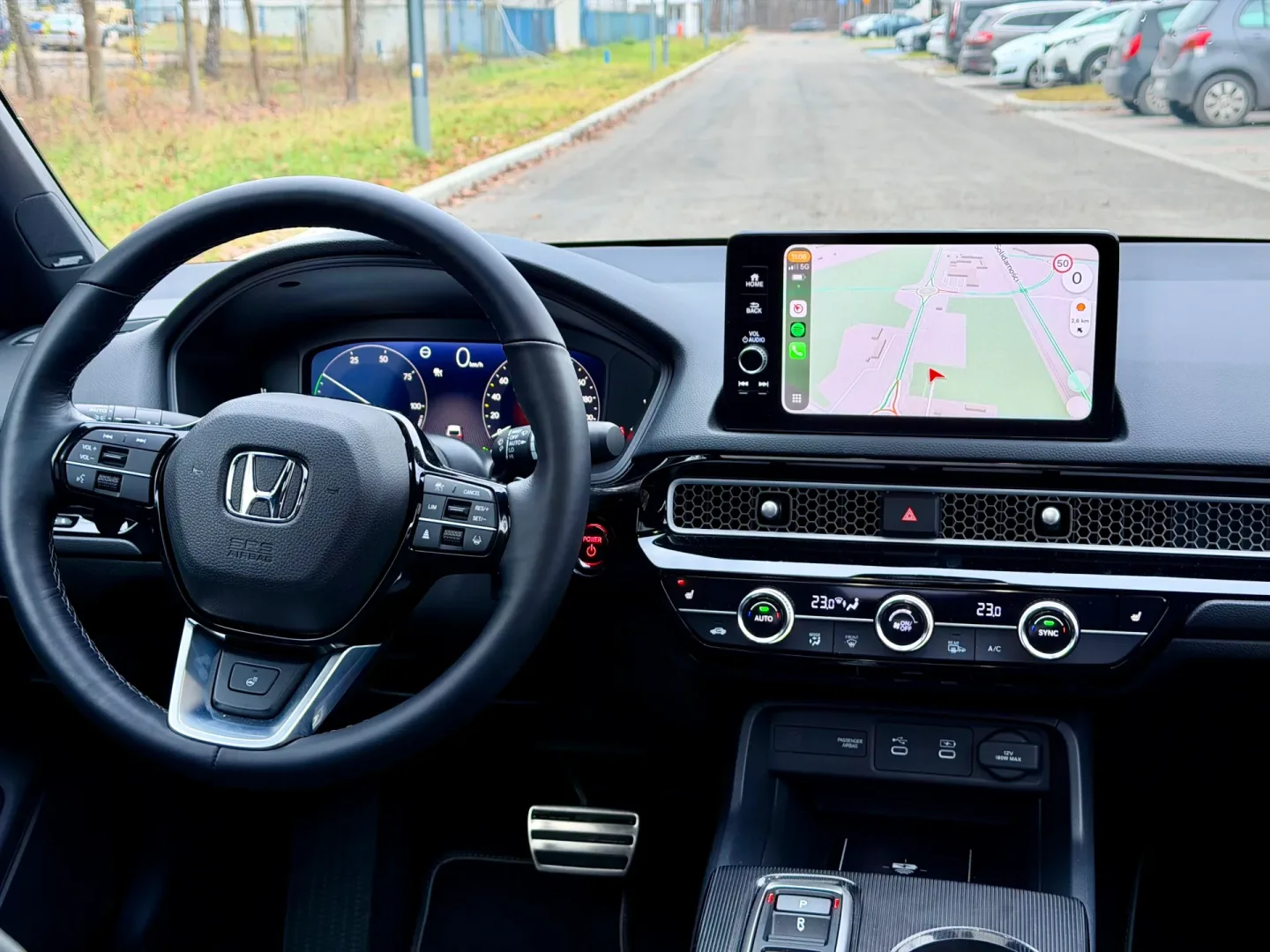 Honda Civic e:HEV po liftingu.