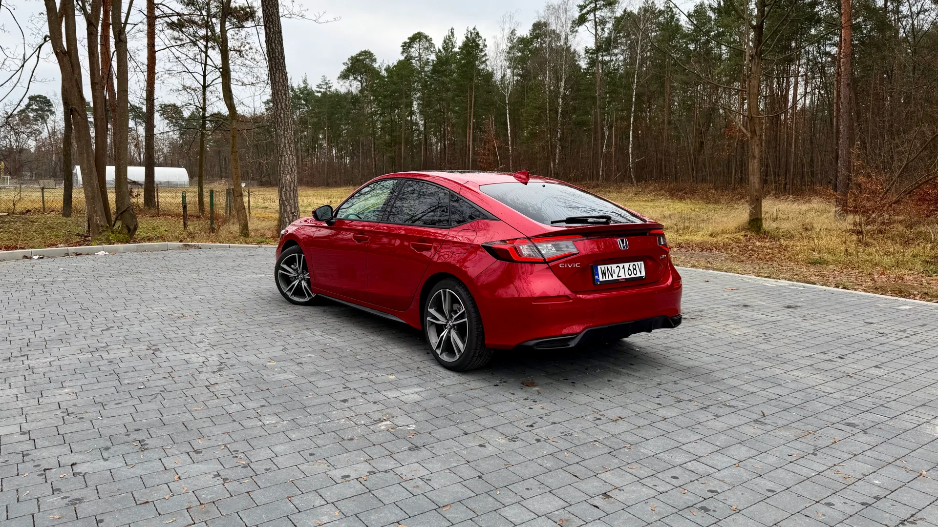 Honda Civic e:HEV po liftingu.