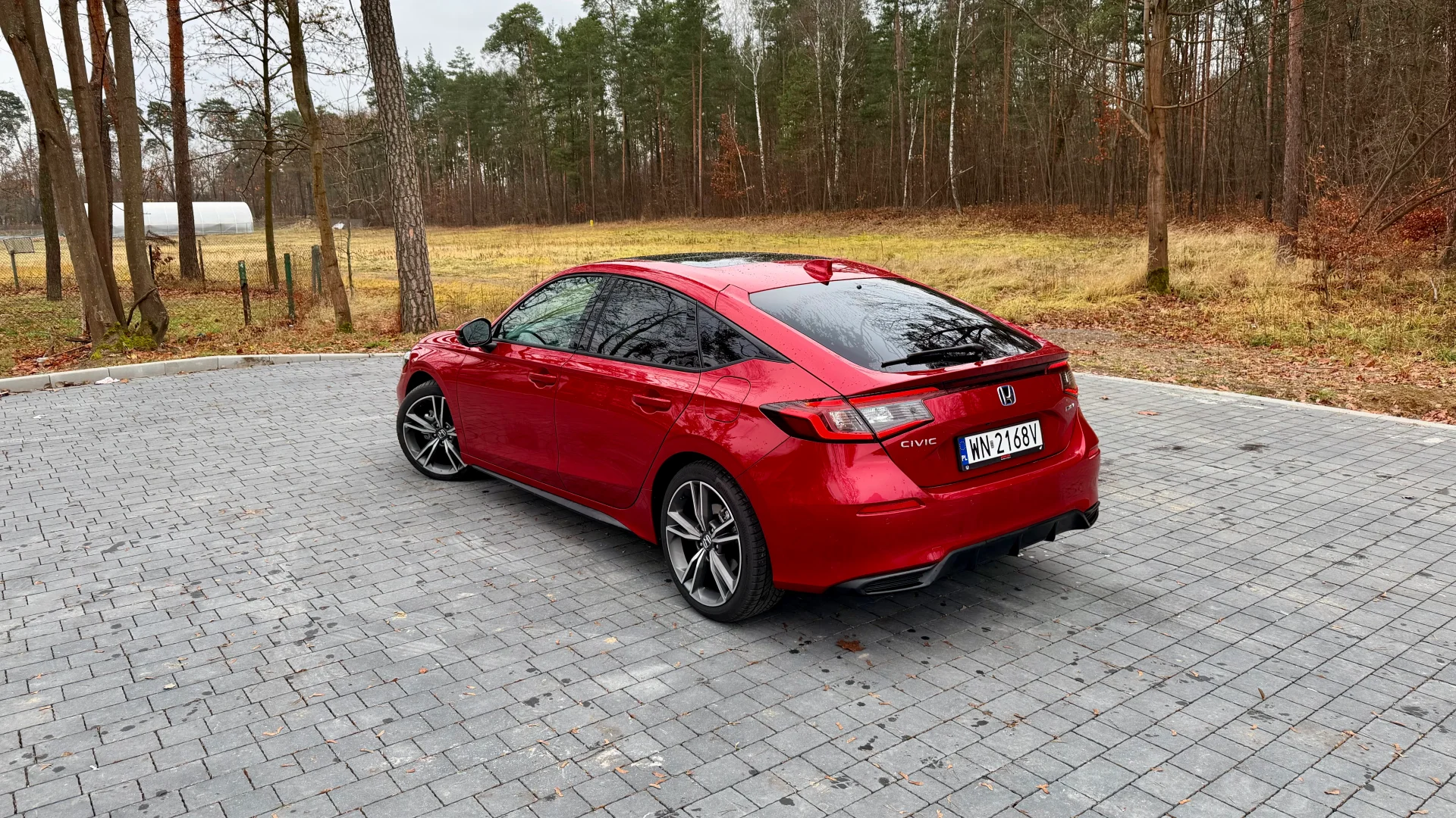 Honda Civic e:HEV po liftingu.