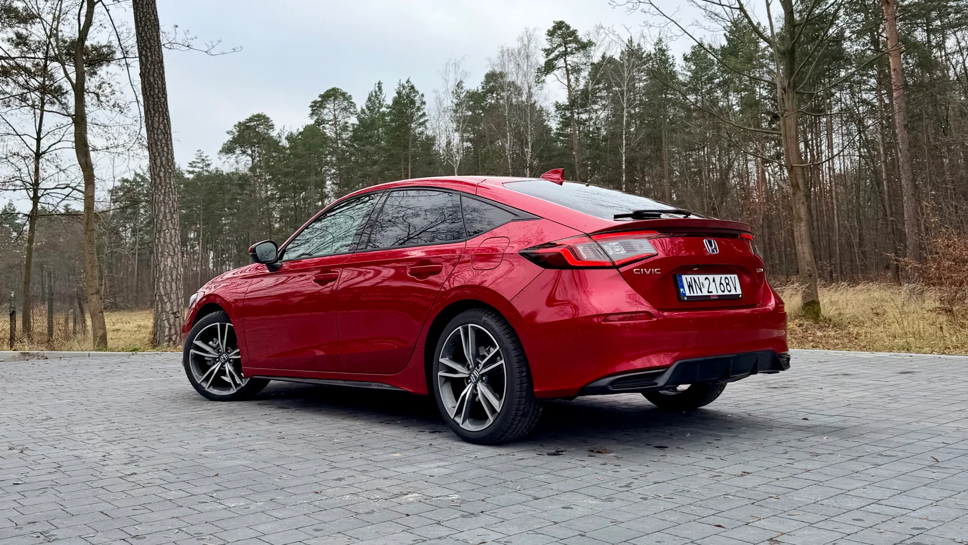 Honda Civic e:HEV po liftingu.