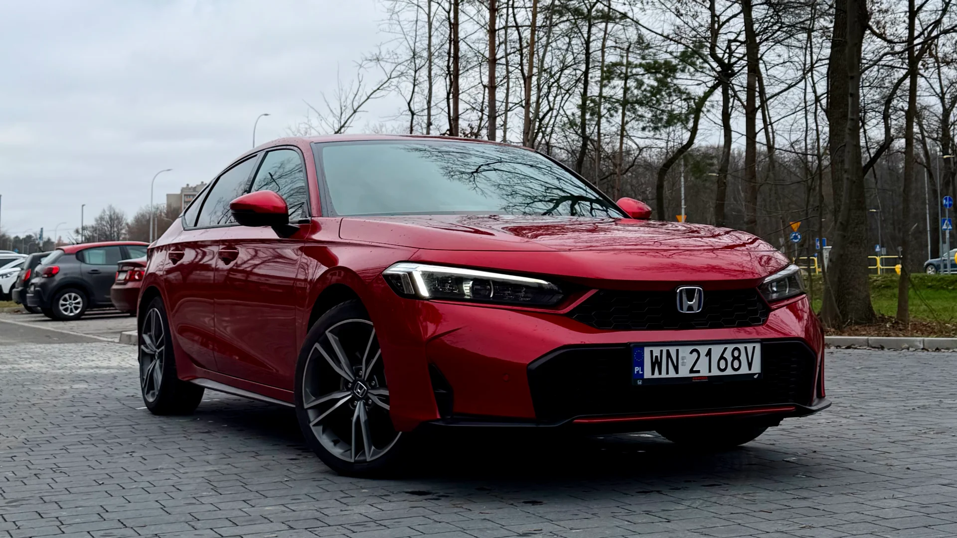 Honda Civic e:HEV po liftingu.