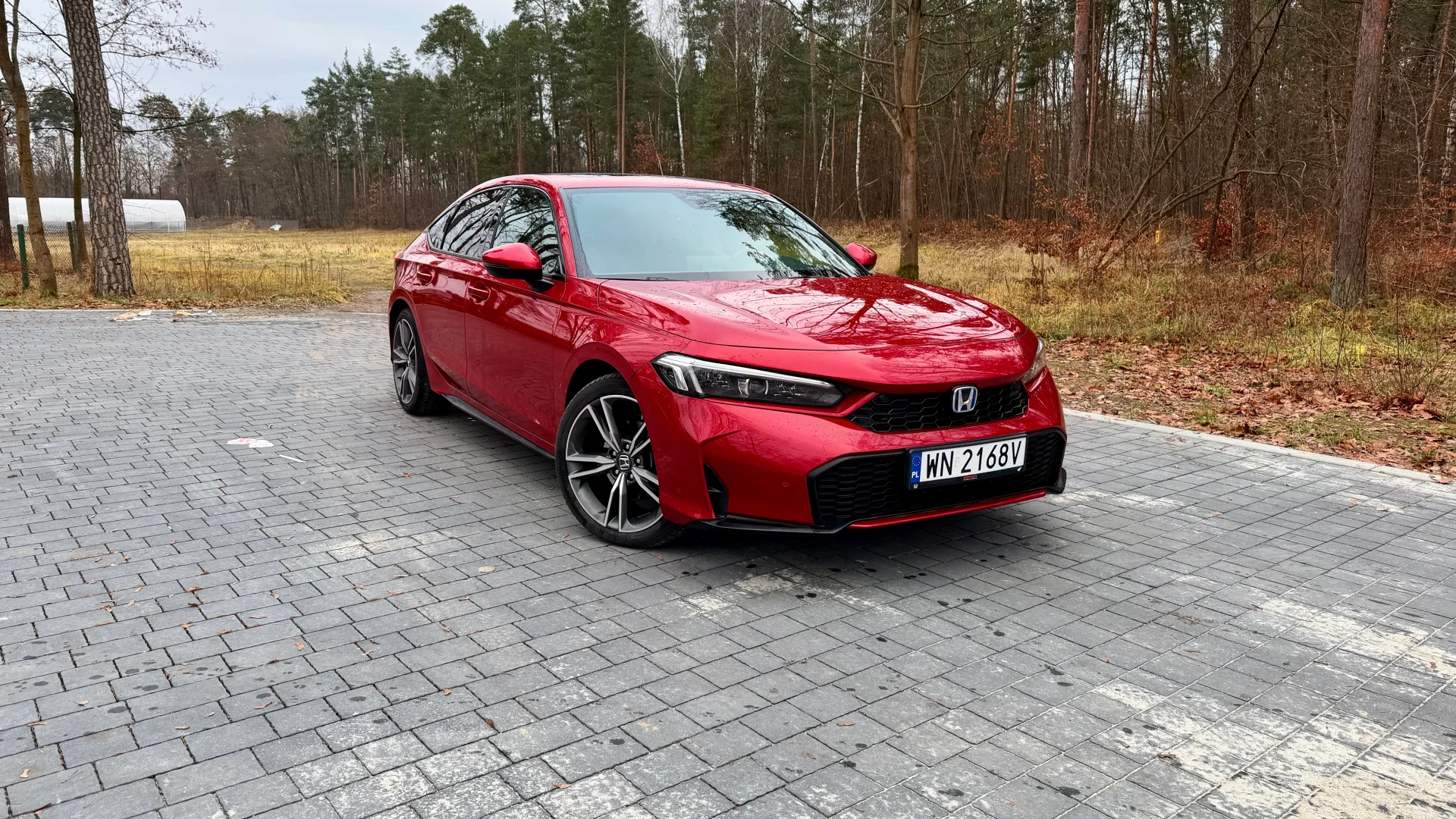 Honda Civic e:HEV po liftingu.