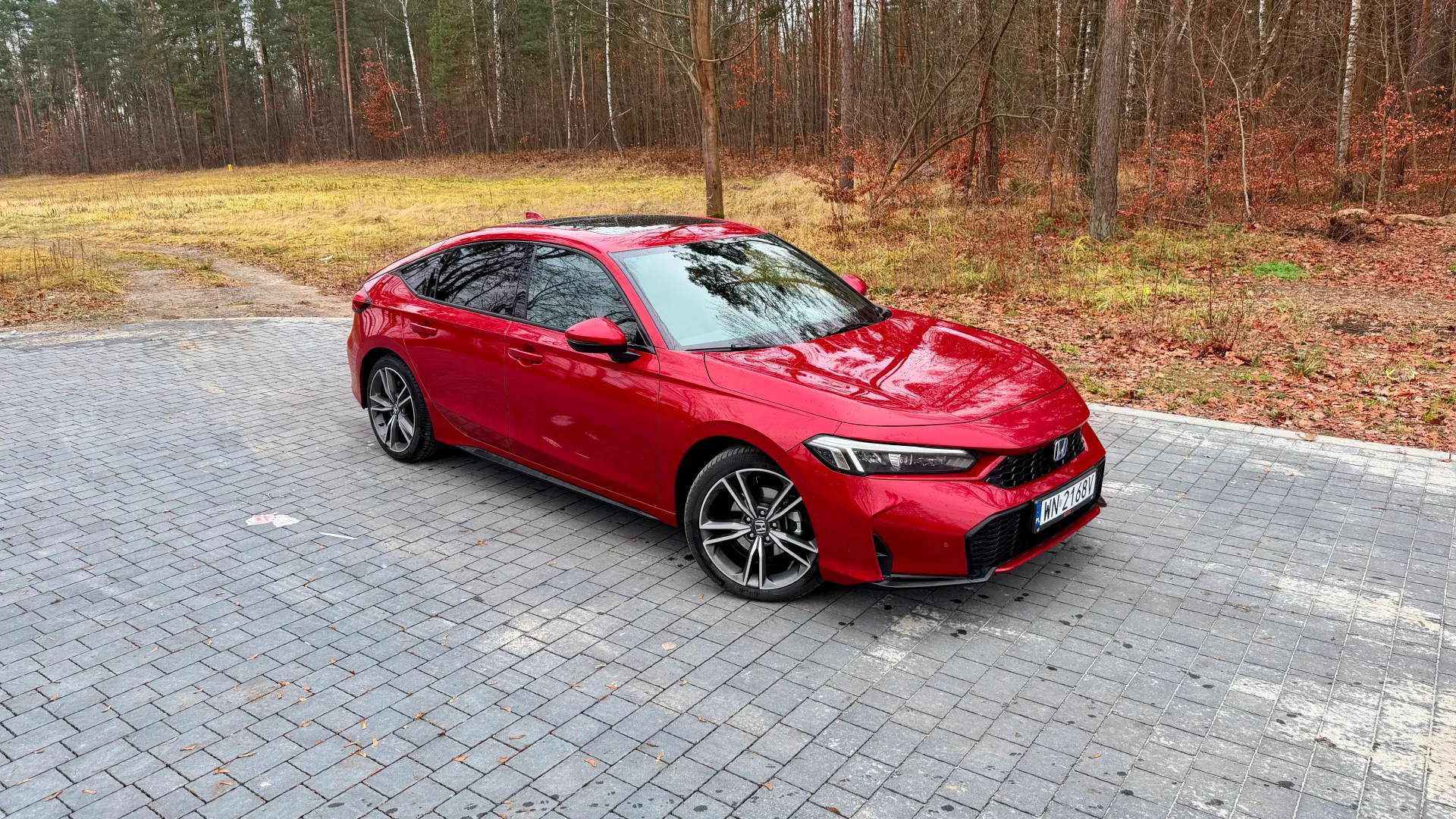 Honda Civic e:HEV po liftingu.