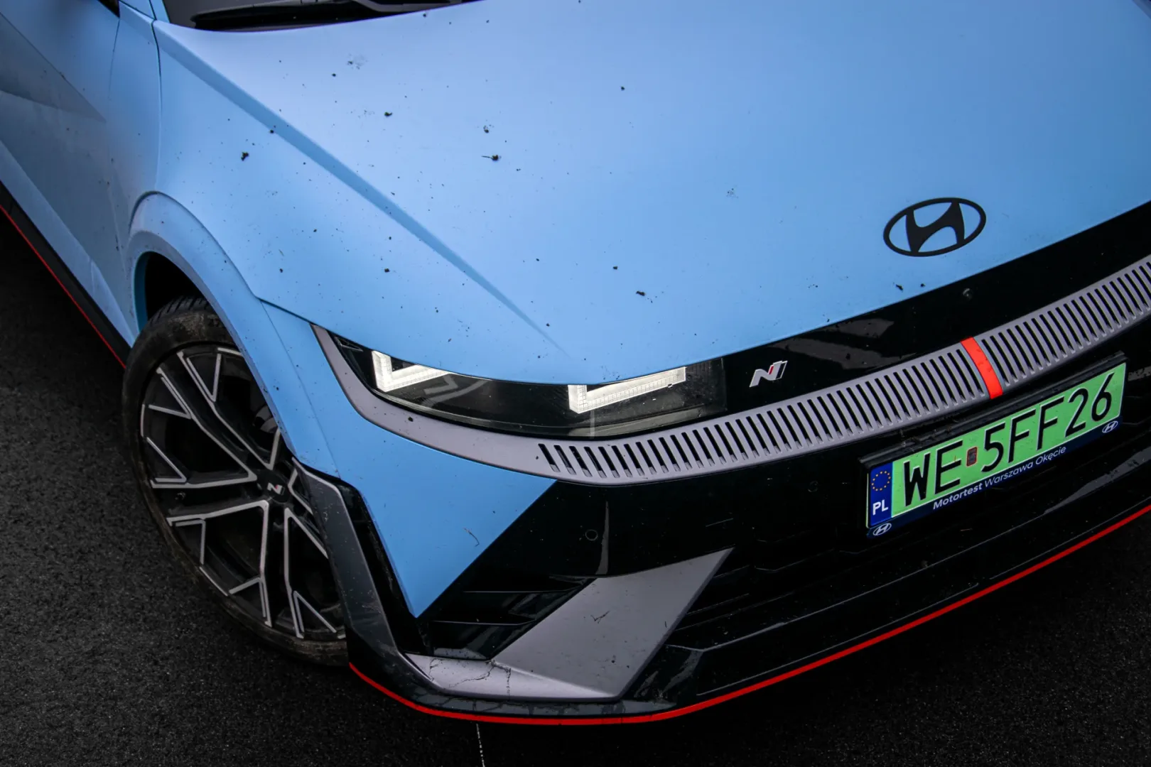 Hyundai Ioniq 5 N 84 kWh 650 KM. Fot.: Ernest Dragan.