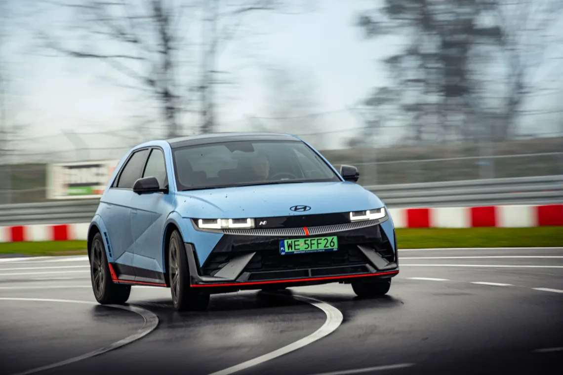 Hyundai Ioniq 5 N 84 kWh 650 KM. Fot.: Ernest Dragan.