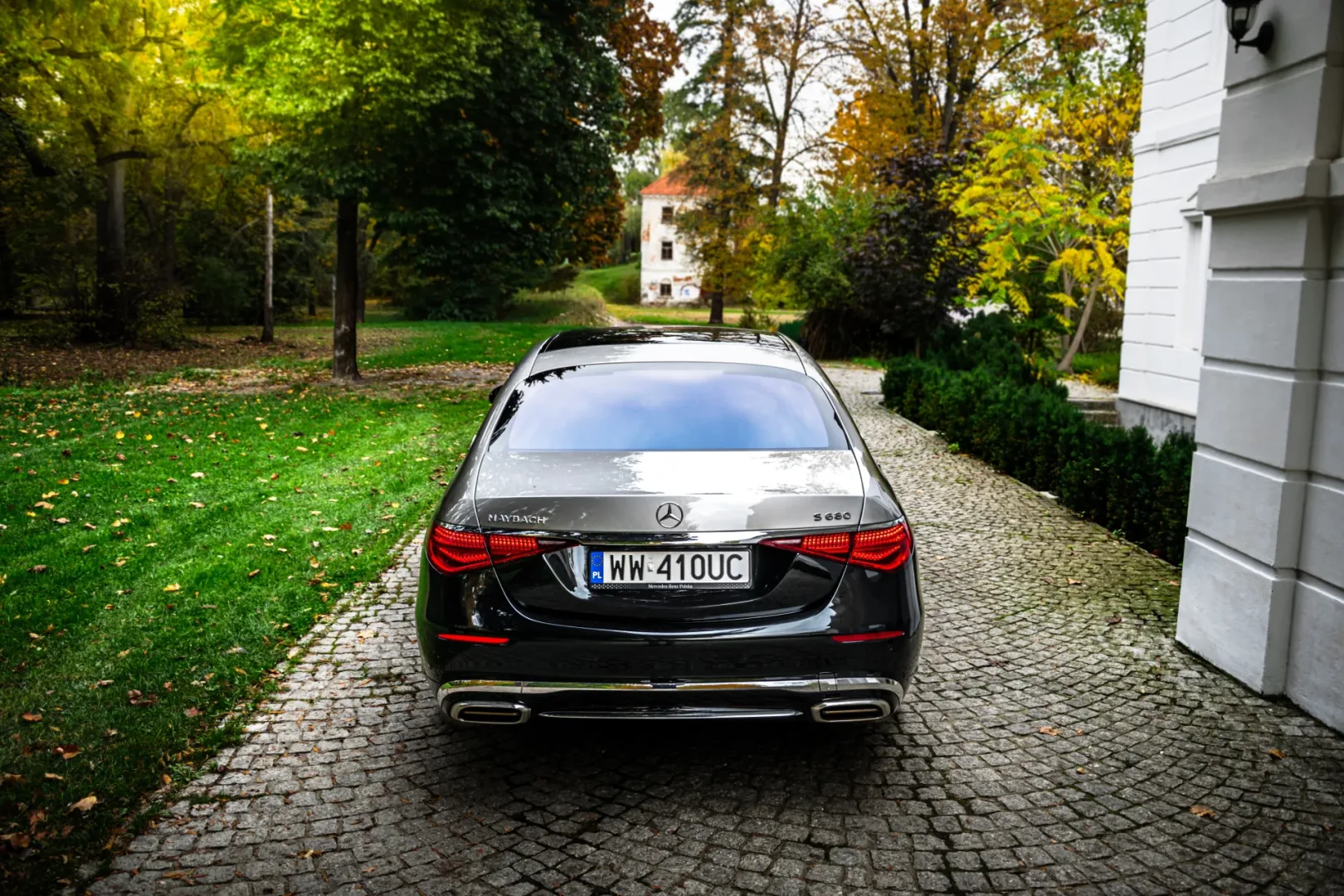 Tydzień z Mercedes-Maybach S 680. Nie wypada go prowadzić Mercedes-Maybach S 680 6.0 V12. Fot.: Ernest Dragan.