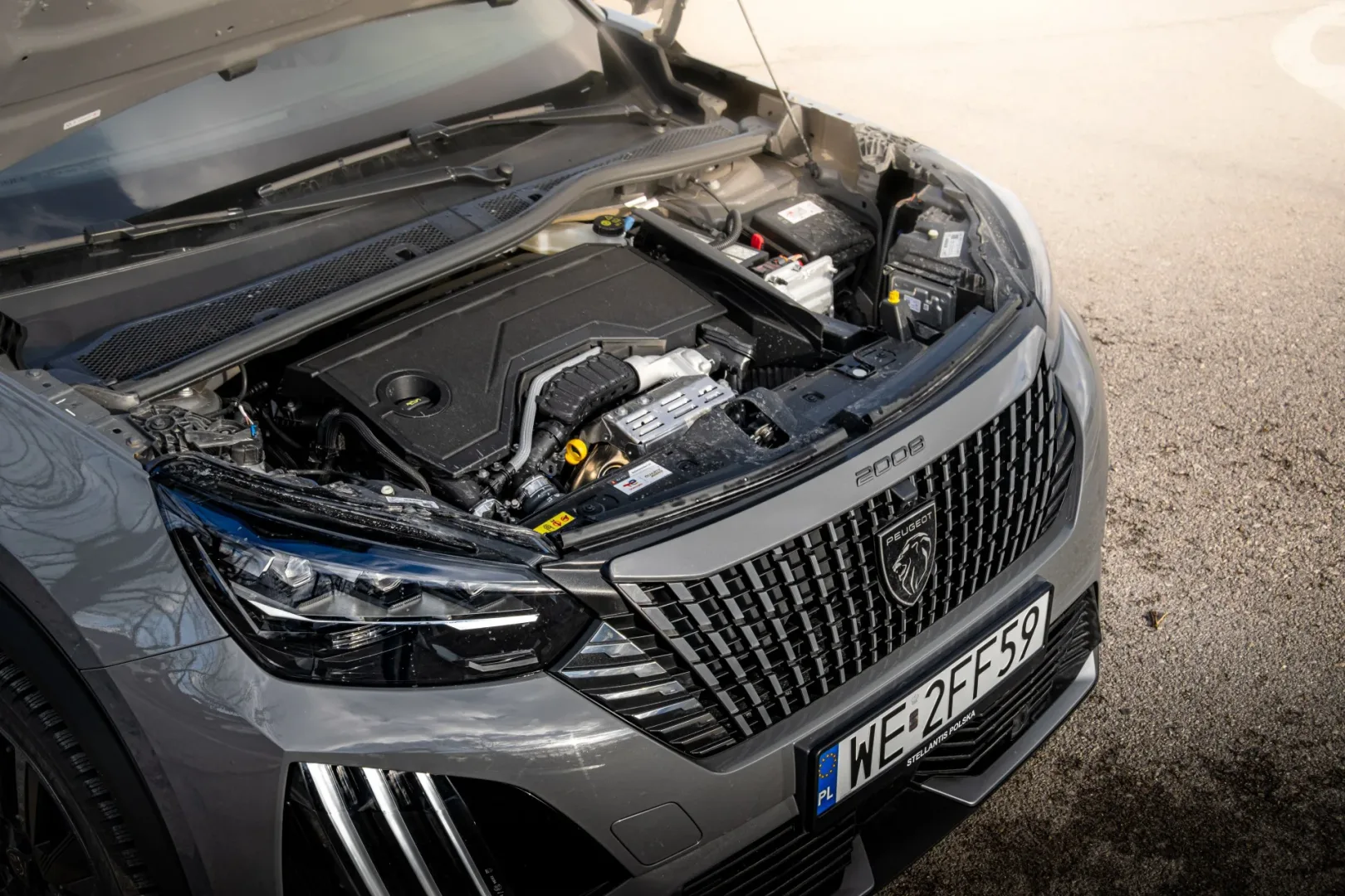 Peugeot 2008 1.2 Hybrid 136 e-DSC. Fot.: Ernest Dragan. 