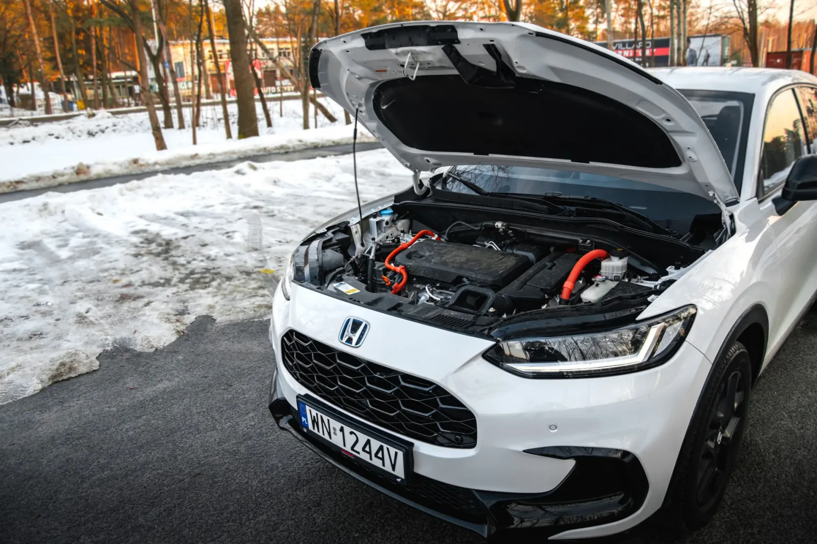 Honda ZR-V 2.0 i-MMD e:HEV CVT. Fot.: Ernest Dragan.