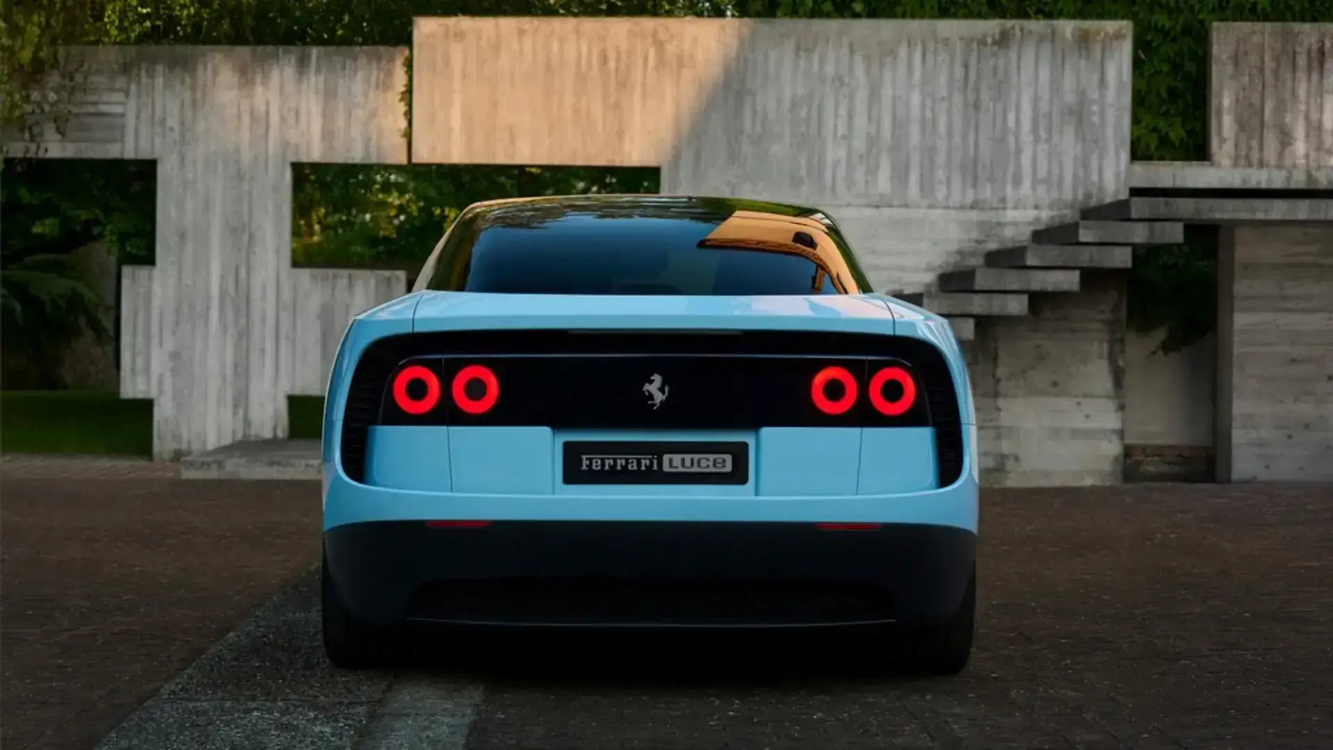 Nissan Leaf i Ferrari Luce
