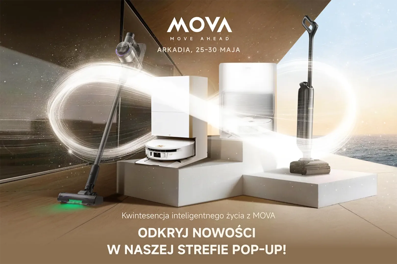 MOVA pop-up w Arkadii