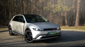 Hyundai Ioniq 5 84 kWh AWD. Wersja Uniq + Tech. Fot.: Ernest Dragan.