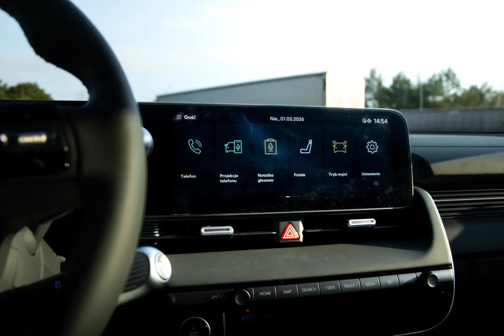 Hyundai Ioniq 5 84 kWh AWD. Wersja Uniq + Tech. Fot.: Ernest Dragan.