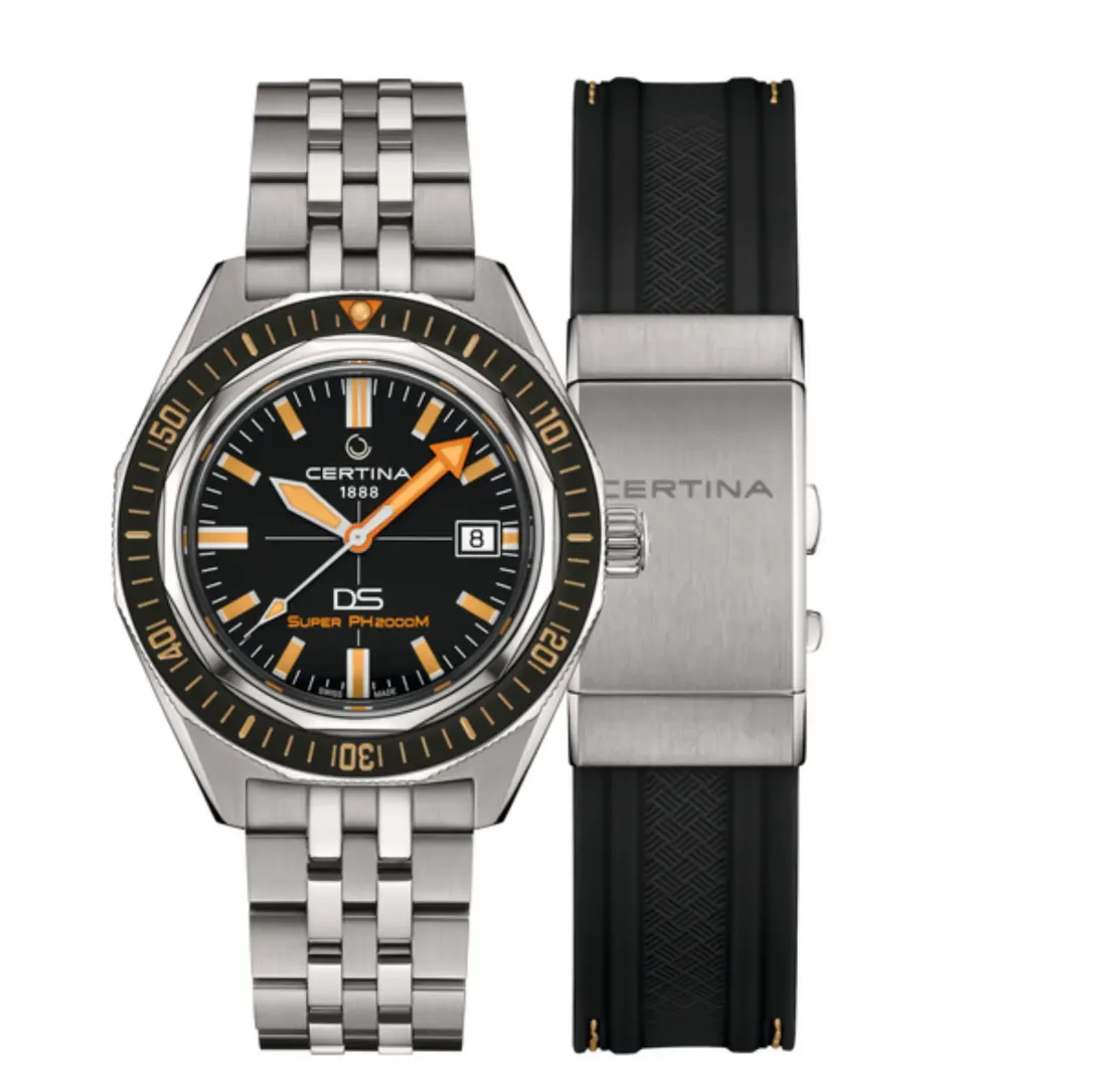 Certina DS SUPER PH2000M: po co aż 2000 m? Certina DS SUPER PH2000M
