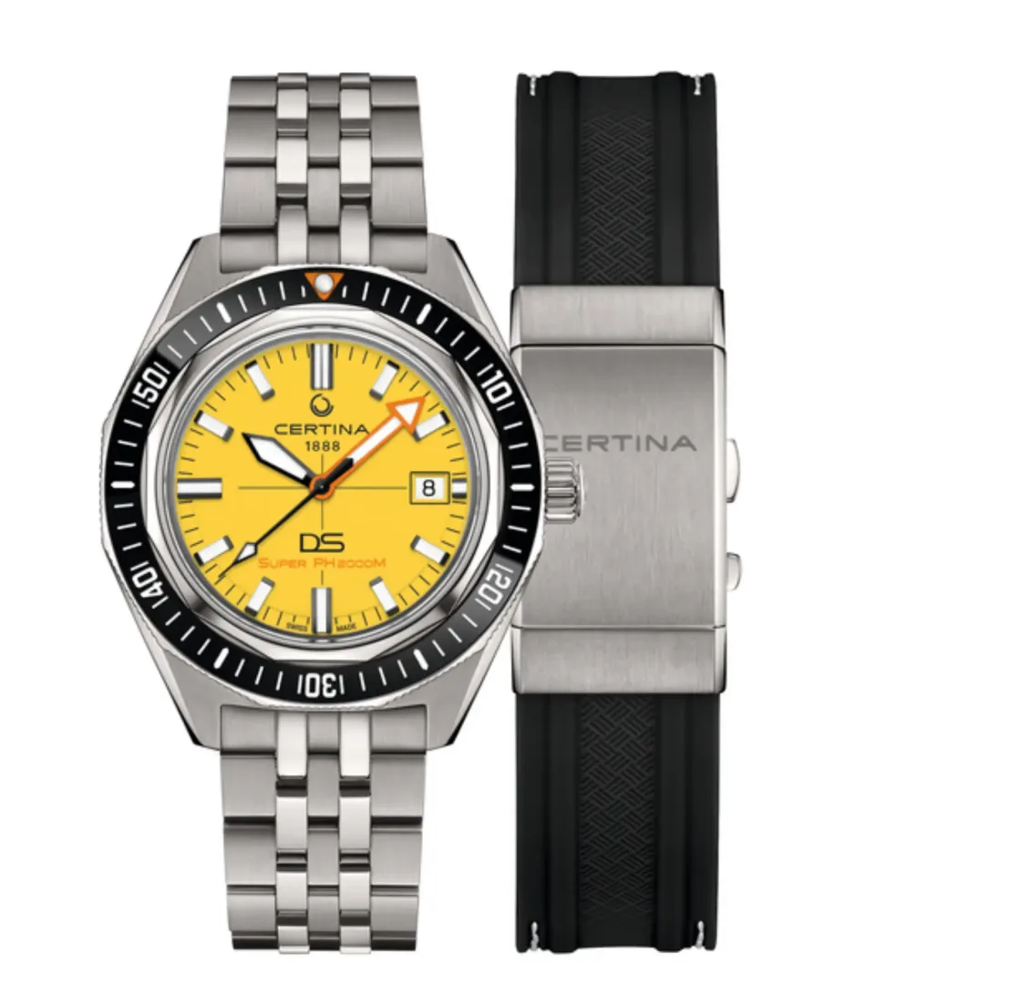 Certina DS SUPER PH2000M: po co aż 2000 m? Certina DS SUPER PH2000M