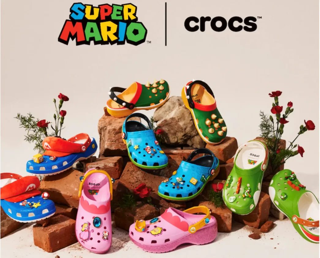 Crocs Super Mario