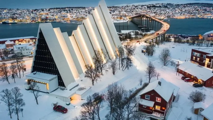 Loty do Tromsø zorza polarna bez przesiadek