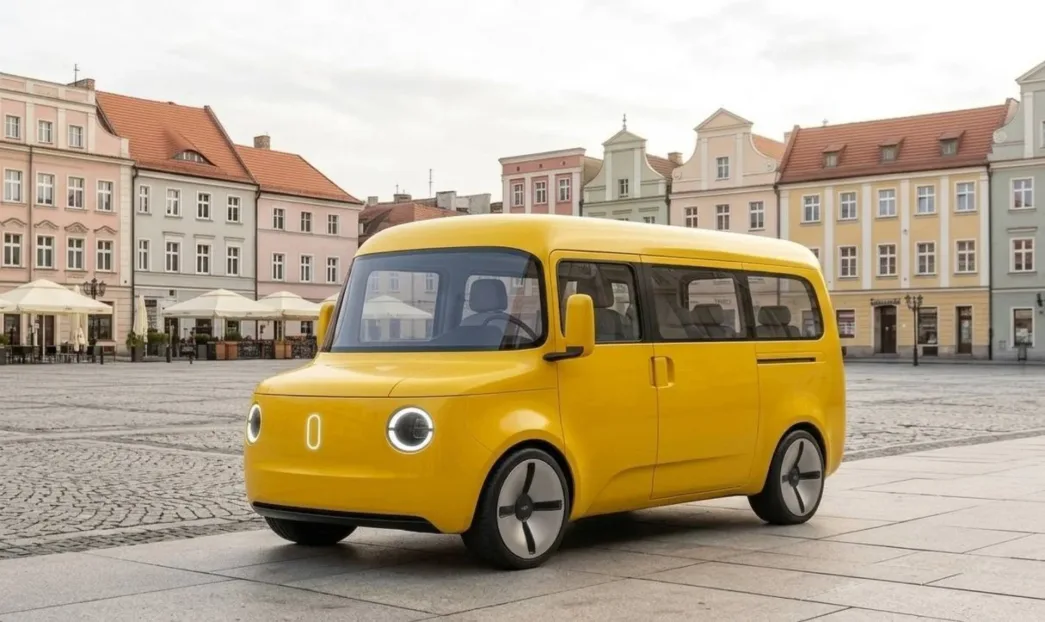 Nowa Nysa EV koncept Robert Bernard Designs.