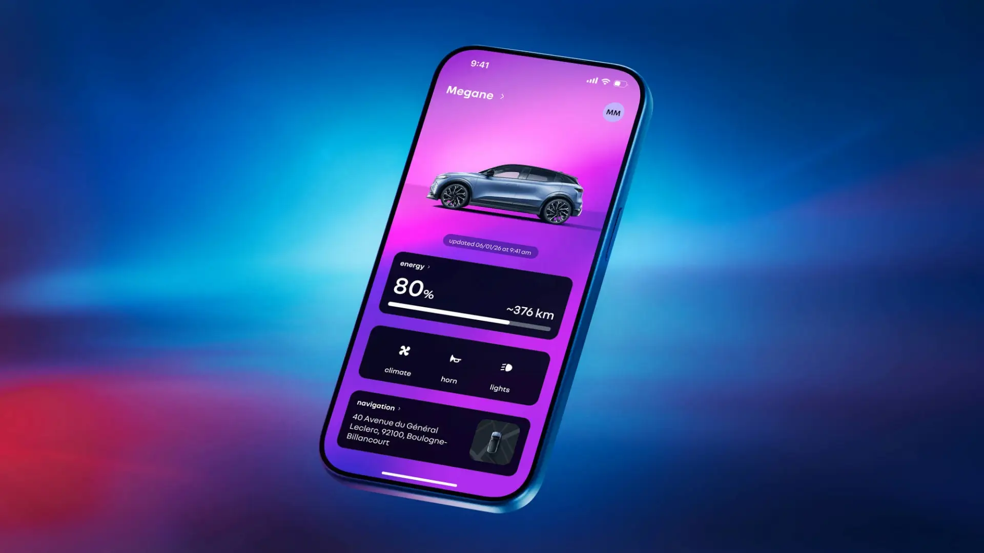 Nowe Renault Megane E-Tech electric
