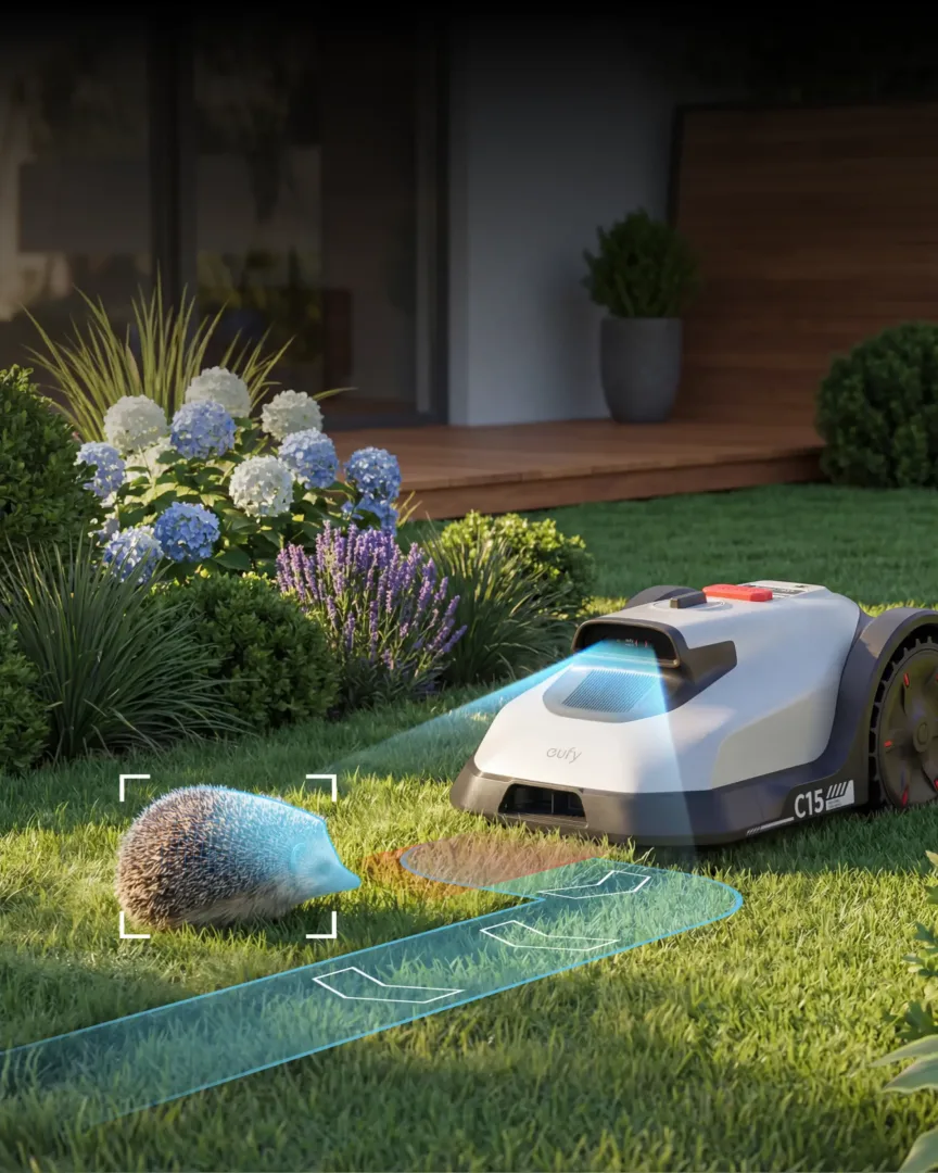 eufy C15 i Omni S2. Sztuczna inteligencja bierze się za trawnik i podłogi eufy C15 i Omni S2