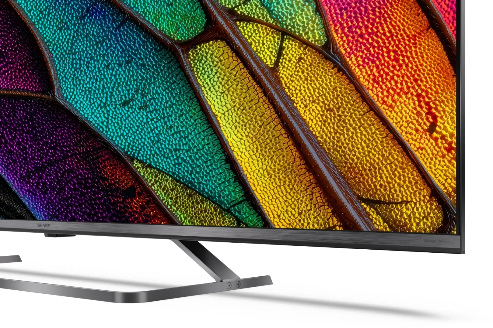Sharp JM6000. Telewizor za 1799 zł z QLED, Dolby Vision i dźwiękiem HARMAN/KARDON Sharp JM6000