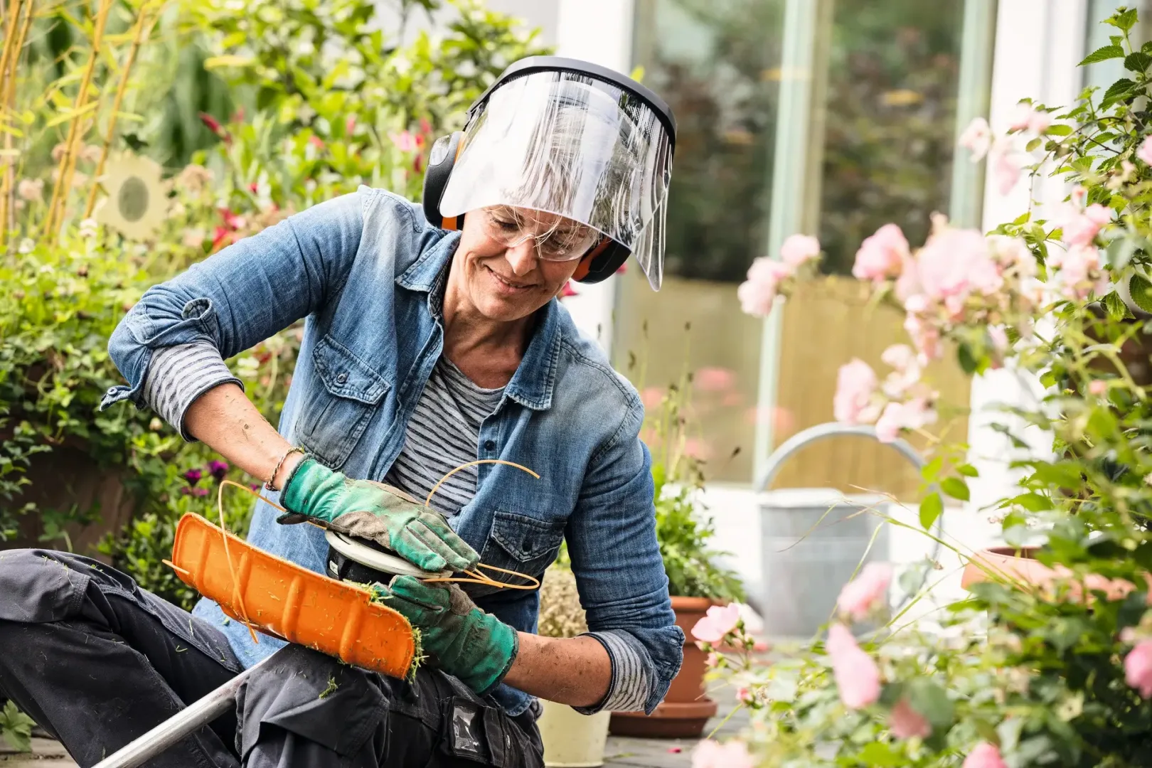 Kosa akumulatorowa STIHL. Cicha do ogrodu, mocna do zadań specjalnych kosa akumulatorowa STIHL