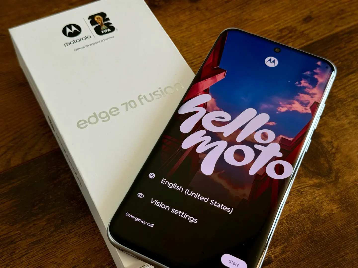 Smartfon Motorola edge 70 fusion 8/256 GB, 5200 mAh.