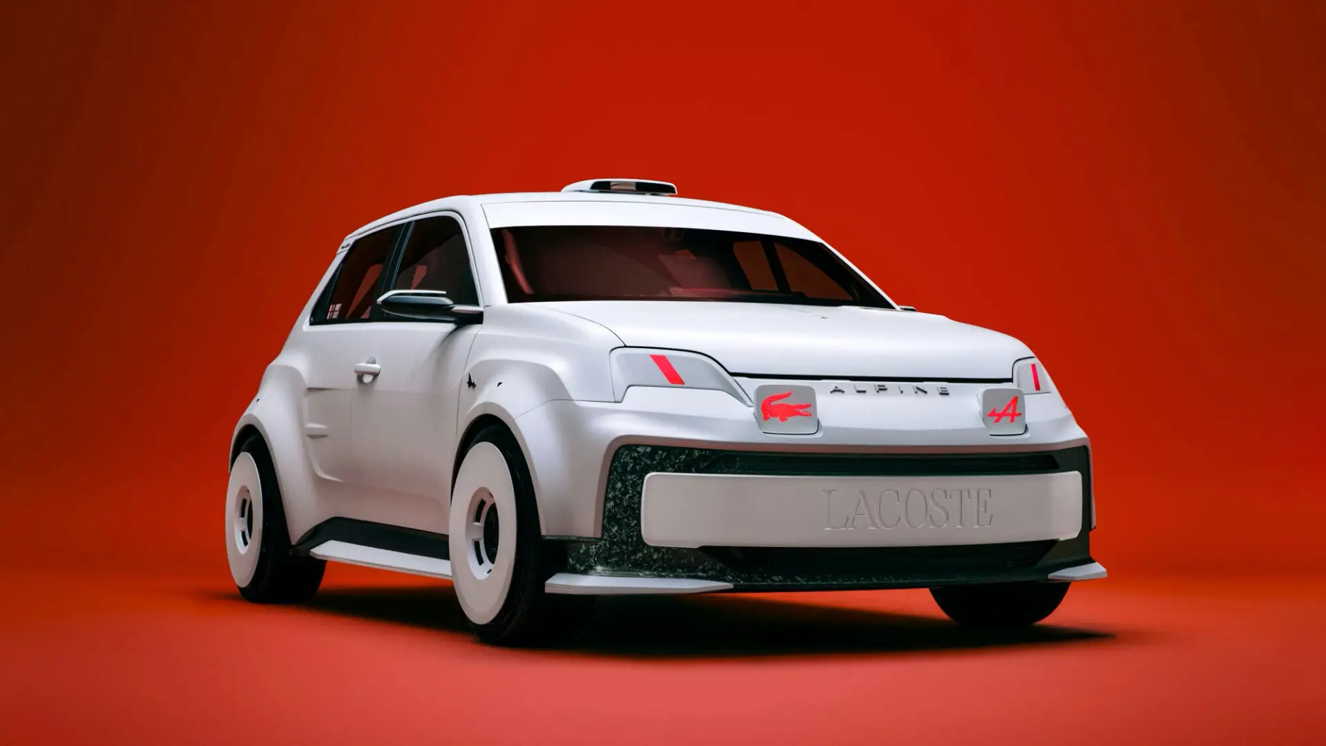 Alpine Lacoste A290 Rallye. Krokodyl dorwał elektryczną rajdówkę Alpine Lacoste A290 Rallye