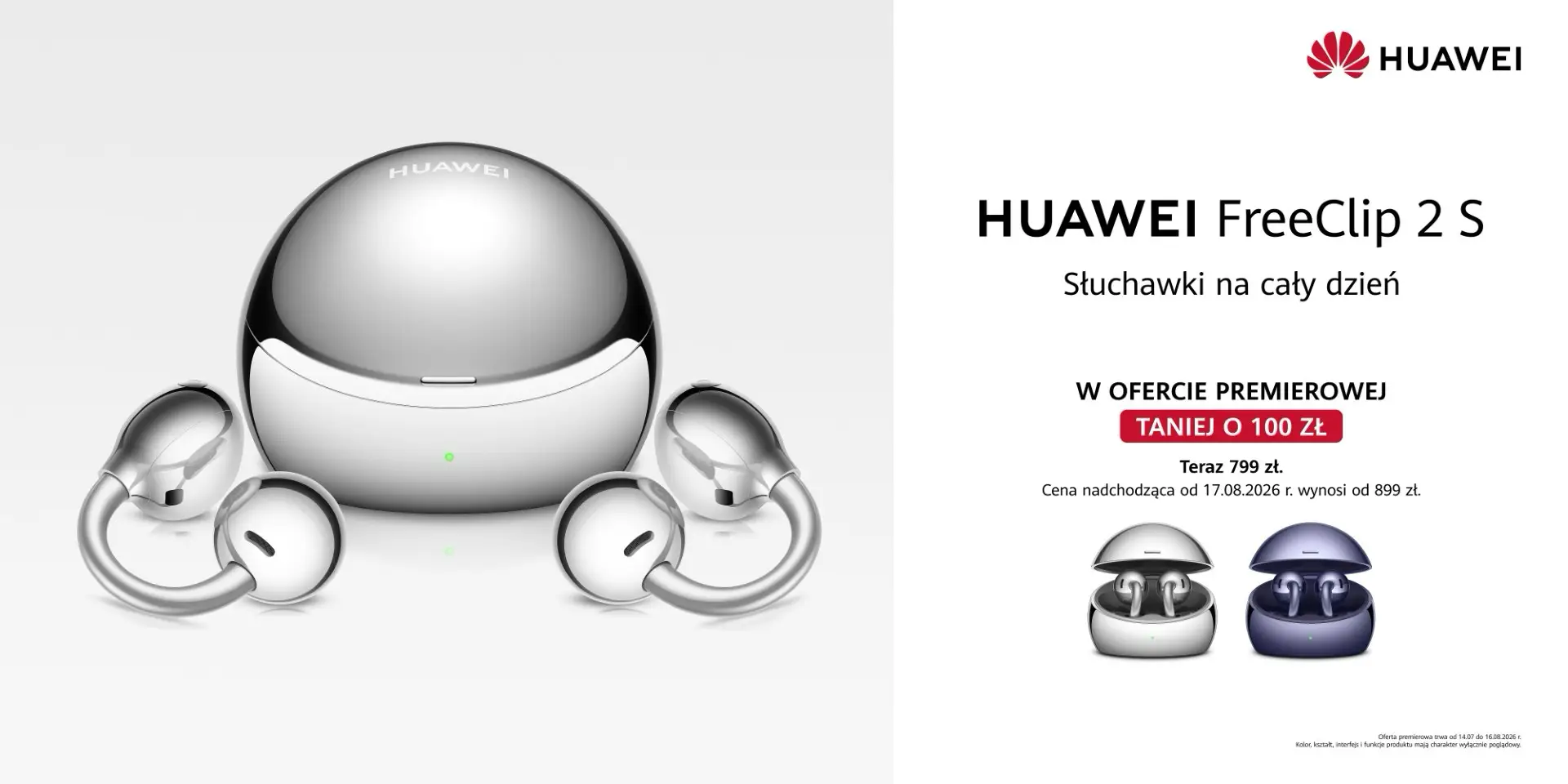 HUAWEI FreeClip 2 S